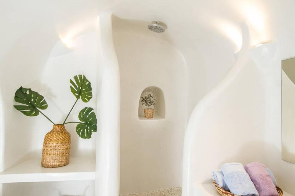 Twin Cave House Villa Oia  Exterior photo